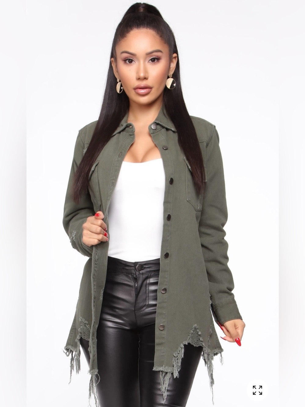 Long Denim Jacket